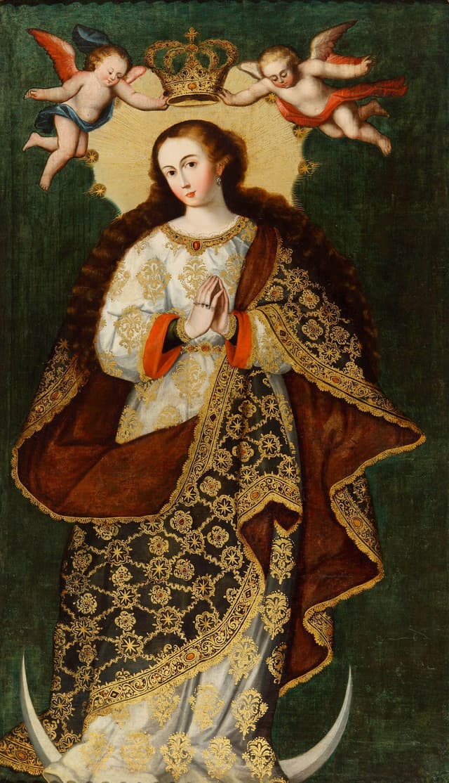 The Immaculate Conception, Cusco School (anonymous)