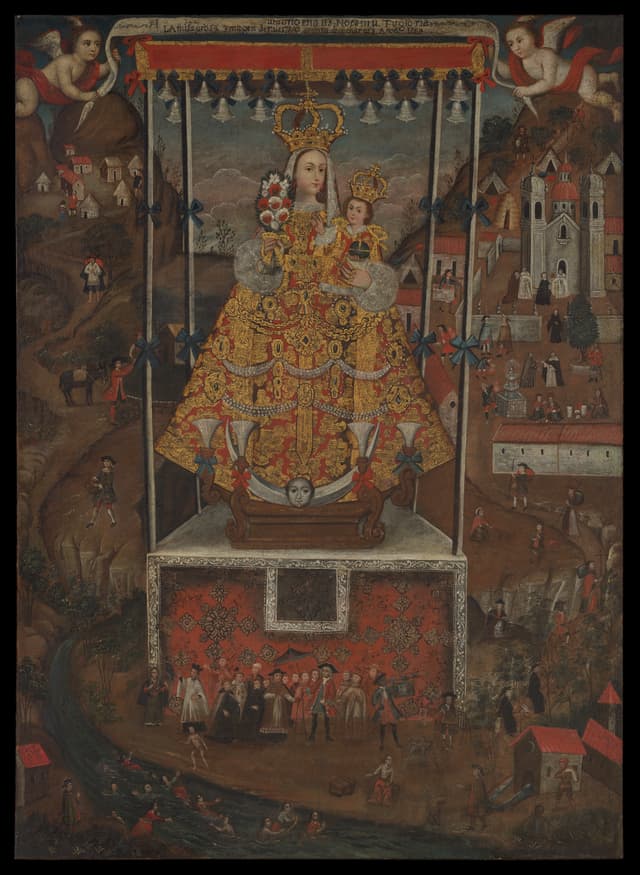 Our Lady of Cocharcas, Cusco School (anonymous)