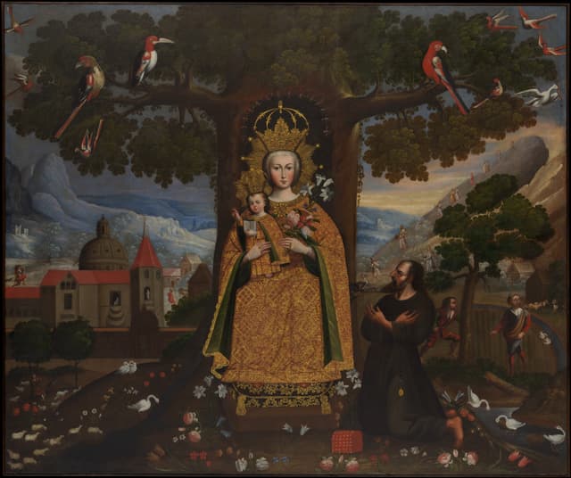 Our Lady of Valvanera, Cusco School (anonymous)