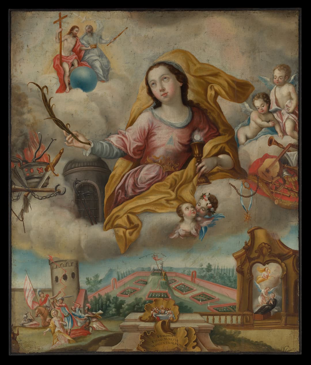 Saint Barbara, Anonymous painter