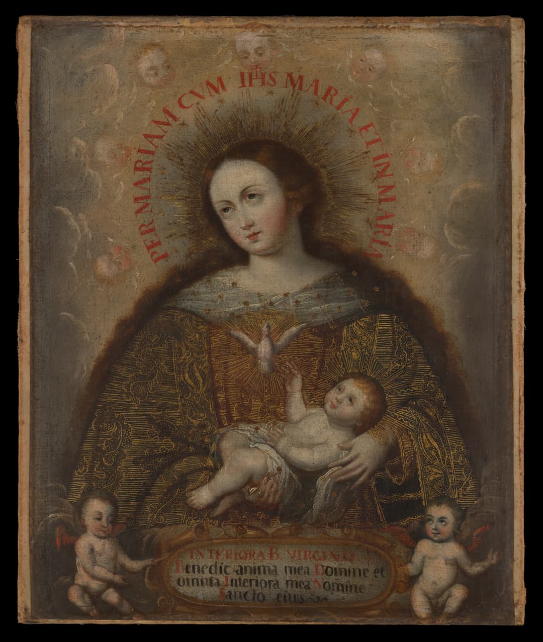 The Soul of the Virgin Mary, Cusco School (anonymous)